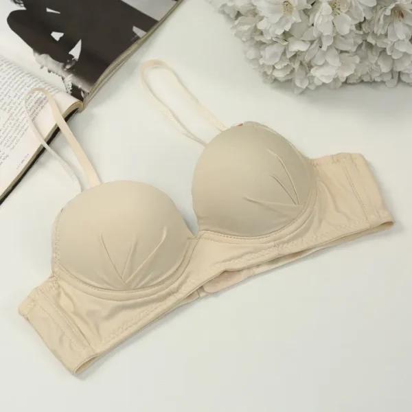 Snow White Cotton Foam Wire Bra