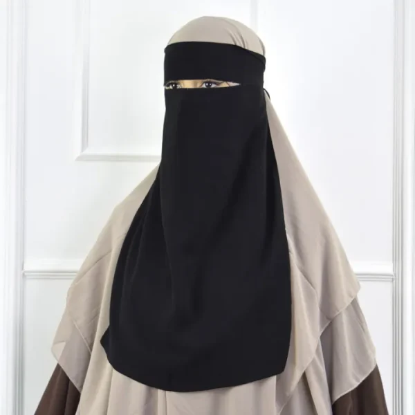 Single Layer One Part Niqab