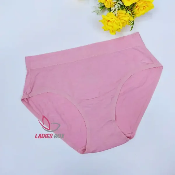 Midnight Plain Pink Color Soft cotton Panty