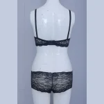 Black Color Bra Panty Set