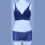 Blu Color Bra Panty Set