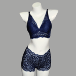 Blu Color Bra Panty Set