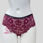 Stylish Marron Color Net Panty