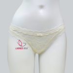 Premium Thong Lace Cream Color panty