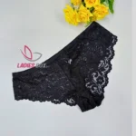 Stylish Black Color Net Panty