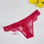 Thong Lace Red Color panty