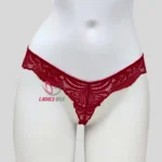 Thong Lace Red Color panty