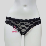 Premium Thong Lace Black Color panty