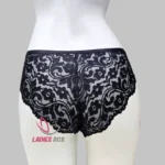 Stylish Black Color Net Panty