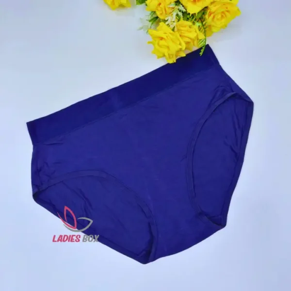 Midnight Plain Navy Blue Color Soft cotton Panty