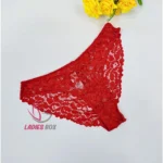Stylish Red Color Net Panty