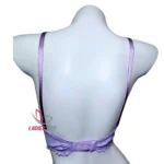 Lavender Cotton Lace Foam Wireless Bra