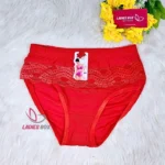 China Cloth Red Color Net Panty