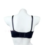 Everyday Soft Cloth Net Bra Black