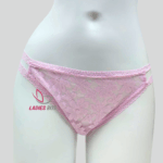 Lace Briefs Light Pink Color Net panty