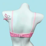Multi Print Pink Color Cotton Bra