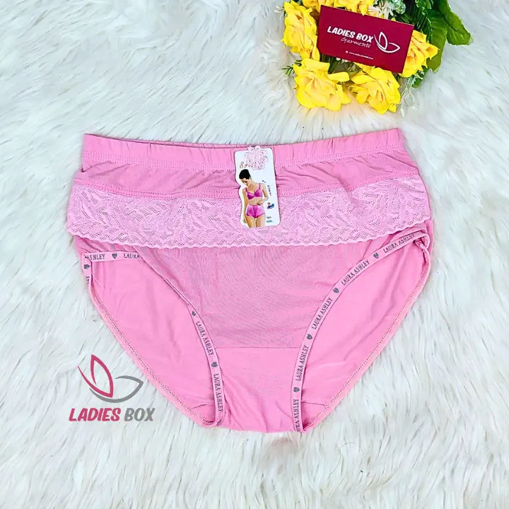 China Cloth Pink Color Net Panty