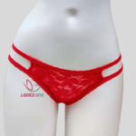 Lace Briefs Red Color Net panty