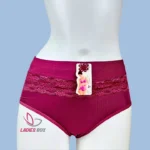 China Cloth Marron Color Net Panty