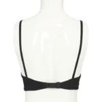 Cotton Foam Wireless Bra Black