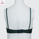 Cotton Foam Wireless Bra Green