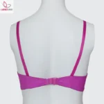 Cotton Foam Wireless Bra Purple
