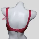Guddi Cotton Bra Deep Red