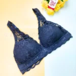 Violet Lace Foam Wireless Bra