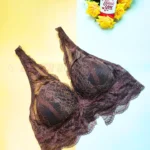 Violet Lace Foam Wireless Bra