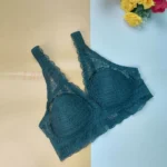 Violet Lace Foam Wireless Bra