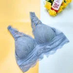 Violet Lace Foam Wireless Bra