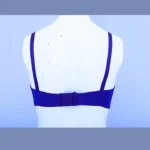 PREMIUM Cotton Lace Foam Wireless Bra Blue