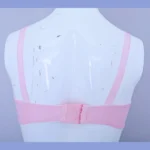 PREMIUM Cotton Lace Foam Wireless Bra Pink