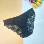 Premium Half Cloth Net Panty