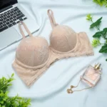 Cotton Lace Foam Wire Bra