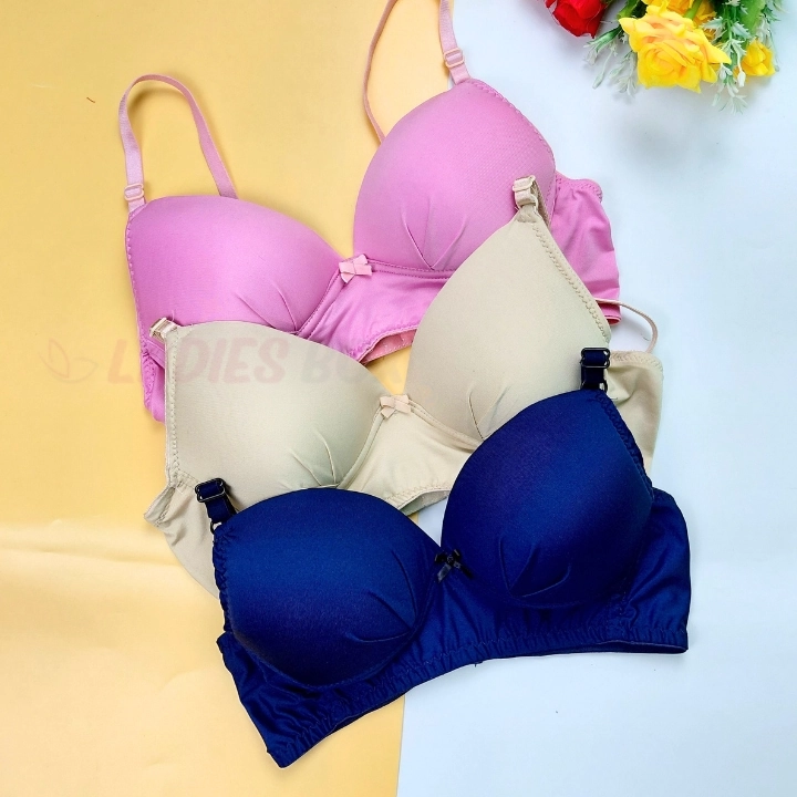 Combo A One Color Wireless Bra