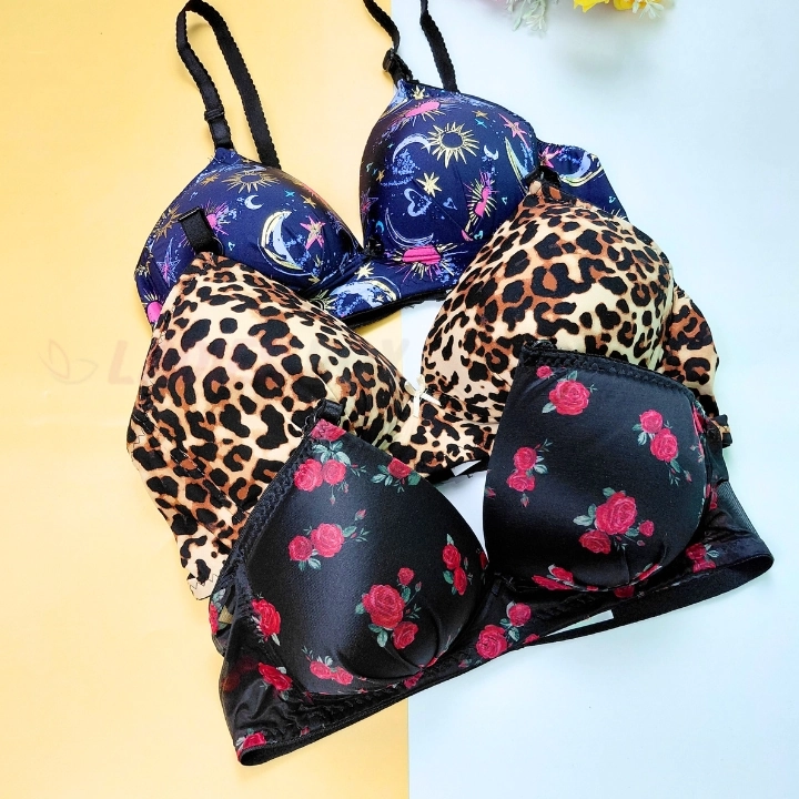 Combo A Print Wireless Bra