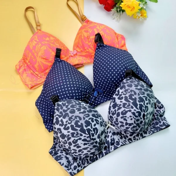 Combo C Print Wireless Bra