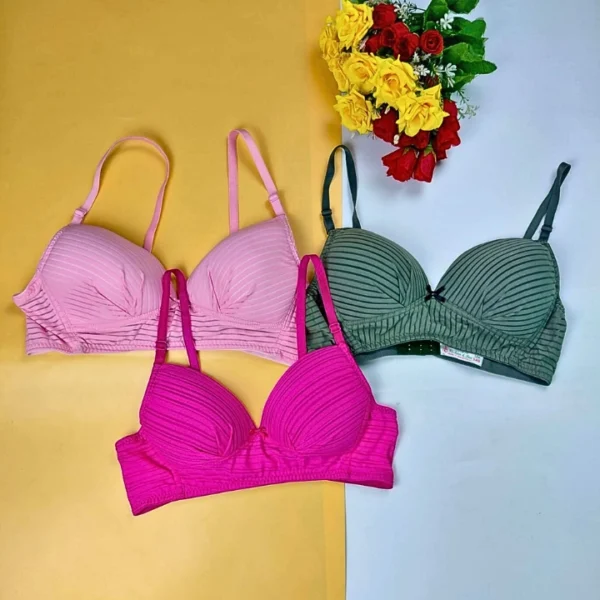 Combo D Divine Foam Wireless Bra (3 pcs)