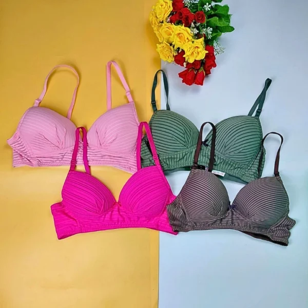 Combo I Divine Foam Wireless Bra (4 pcs)