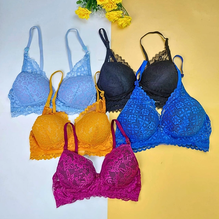 15 Combo J Lace Wireless Bra (5 pcs)