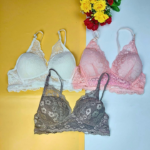 Combo L Lace Wireless Bra (3 pcs)