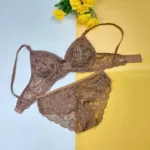 Lace Wireless Bra Panty Set B