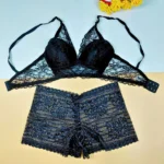 Lace Wireless Bra Panty Set