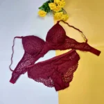 Lace Wireless Bra Panty Set B