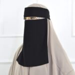 Single Layer Niqab - 1-Part Niqab for Women